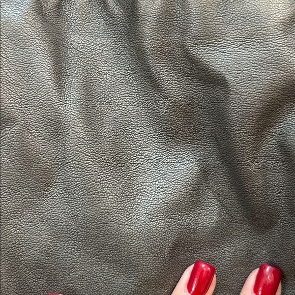 BKE Jacket Brown‎ Faux Leather Full Zip Lined Biker Moto Wolverine Size Large - Picture 4 of 8